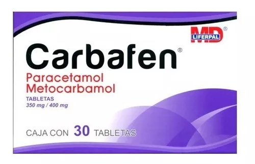 Metocarbamol Ibuprofeno AnaLGésico Relajante Muscular 12 Cap