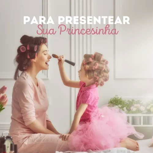 Conjunto De Maquiagem Para Meninas Princesa Bonita Sombra