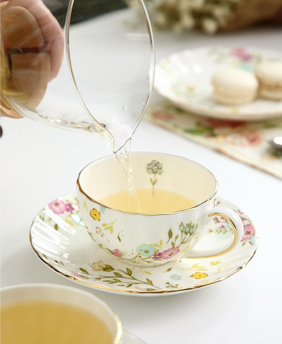 Juego De Tazas De Café Con Taza De Calabaza De Cerámica