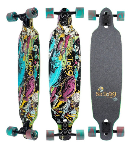 Longboard Sector 9 Fractal Battle Complete 36.0 X 9.0