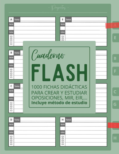 Libro: Cuaderno Flash: 1000 Fichas Didácticas Para Crear Y E