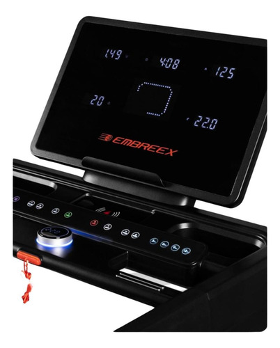Esteira Elétrica Embrexx Fitness 556 3hp 22kmh Cor Preto