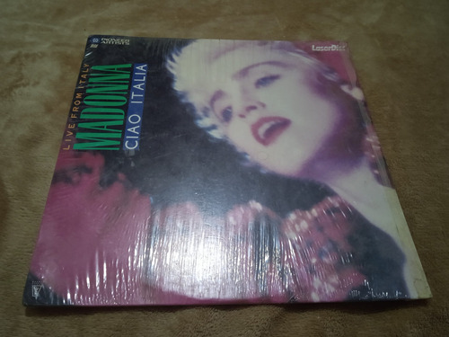 Laser Disc Madonna Ciao Italia En Laser Disc