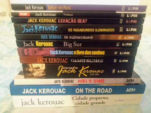 Jack Kerouac - Coleção Maravilhosa Com 12 Livros