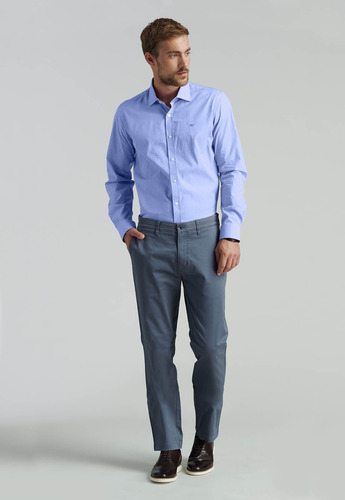 Camisa Conroe Fr Azul Fw25 Ferouch