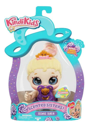 Kindy Kids Muñeca Bebe Tiara Teenie Perfumada 2m