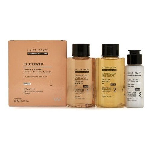 Hair Therapy Cauterizado Células Madre X230ml 3pasos