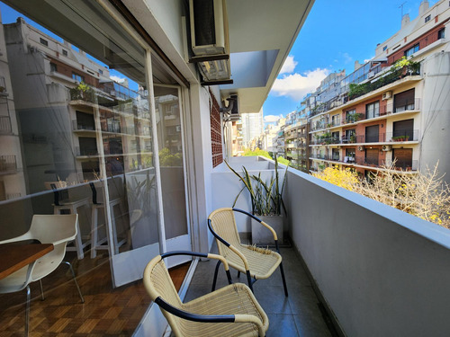 Precio Paquete -departamento En Palermo De 2 Ambientes Amoblados Con Balcon Y Lavarropas En Alquiler Temporario