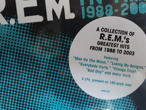 Imagen 3 de 3 de Vinilo Doble R.e.m. In Time Lanzamiento 2019