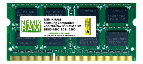 Nemix Ram Repuesto Gb Para Samsung Sodimm