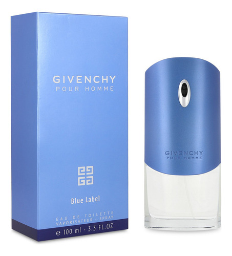 Eau De Toilette Givenchy Blue Label 100ml Hombre Spray
