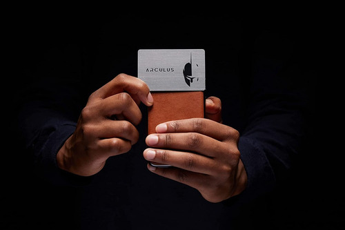 Imagen 2 de 6 de Arculus - La Mejor Billetera De Criptomonedas Nfc Metálica