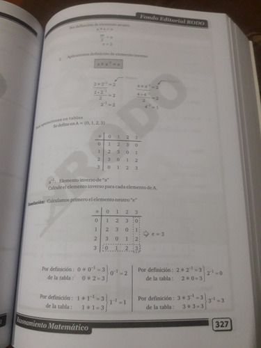Imagen 8 de 10 de Libro Razonamiento Matemático Teórico Y Práctico Rodo