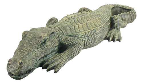 Design Toscano The Swamp Beast - Escultura De Cocodrilo