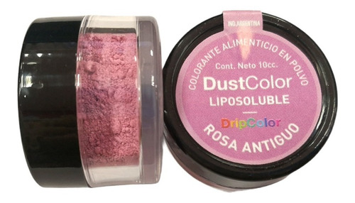 Colorante En Polvo Liposoluble Rosa Antiguo 10cc Dust Color 