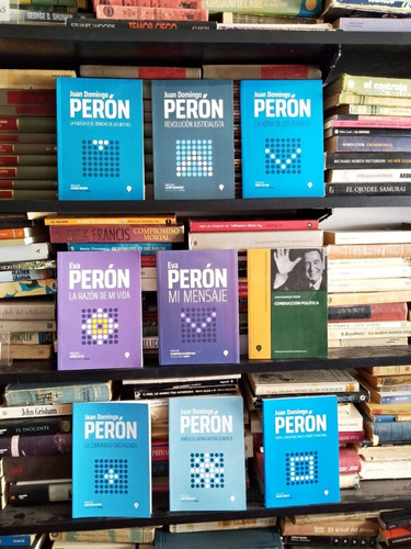 Lote X 8 Perón Libros De Peronismo (detalle En Publicacion)