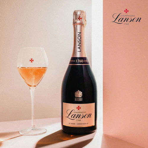 Lanson Champagne Frances Le Rose Creation 750ml