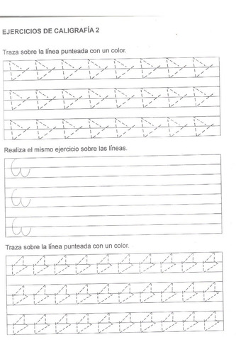 Imagen 4 de 5 de Libros Caligrafia Ejercicios De Maduracion Paq Color Y Arte