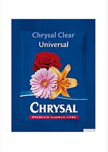 Alimento Floral Chrysal Clear 100 Pcs De 5g