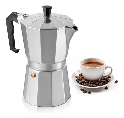 Cafetera Manual Aluminio De Italiano Anís Estrellado 600ml