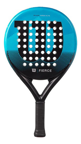 Pala De Padel Fierce Elite Wilson Color Azul/Negro