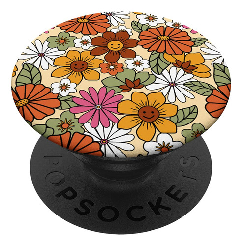 Popsockets Estilo Retro Hippie Daisy 60s 70s Estetico Moda