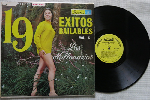 Vinyl Vinilo Lp Acetato Los Millonarios 19 Exitos Bailables