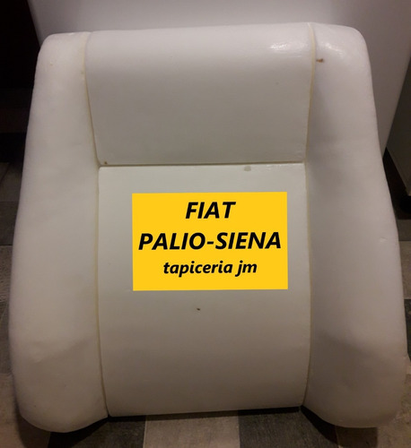 Relleno Poliuretano Respaldo Fiat Palio-siena Linea Vieja