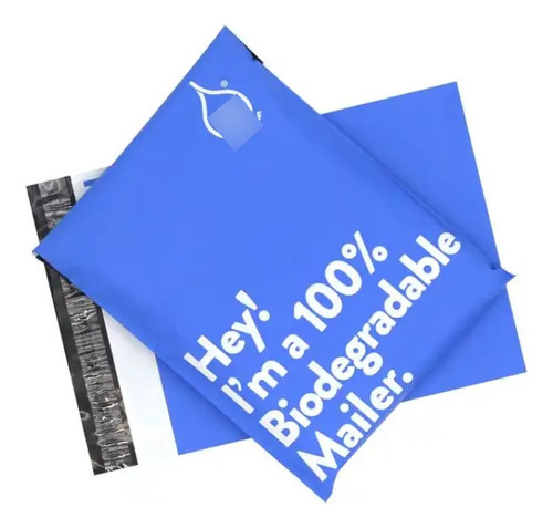 50 Bolsas Courier 33x26cm Compostable Despacho Express