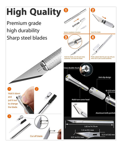 Kit De Cuchillos De Bricolaje, Cuchillo Artesanal De Tacón A