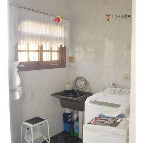 Sobrado Alto Padrão À Venda No Bairro Santa Maria, Com 342m² E 4 Dormitórios Por R$1.100.000 - Santo André - So0335