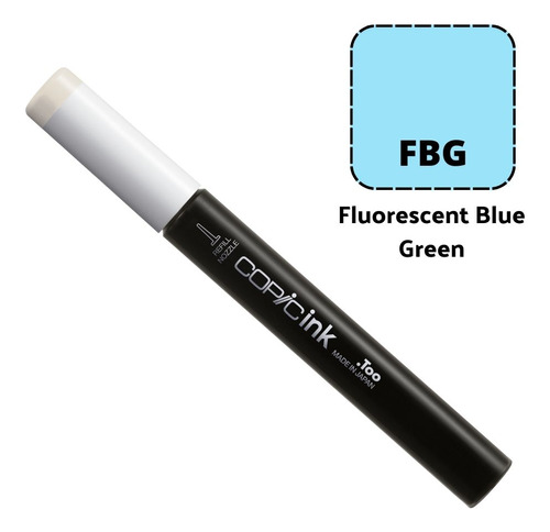 Copic Ink P/ Sketch Ciao Classic Cor Fluorescent Blue Green Cor Fbg Fluorescent Blue Green