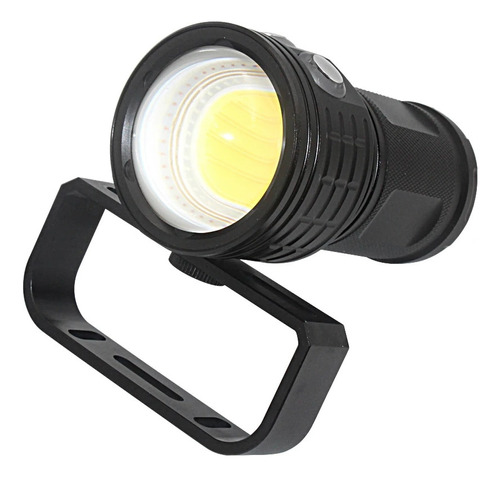 Linterna De Buceo Led Cob Impermeable De 10800 Lúmenes