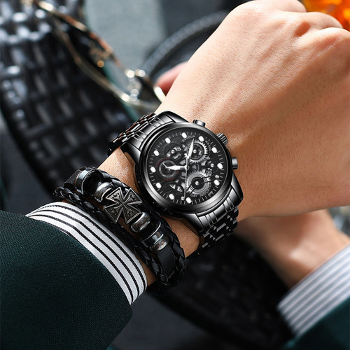 Relojes Para Hombre Relojes De Pulsera Automation Lujo De Al