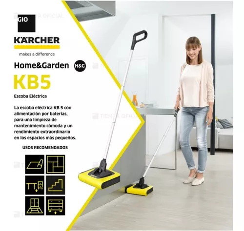 Escoba eléctrica Karcher Kb5 inalámbrica con batería