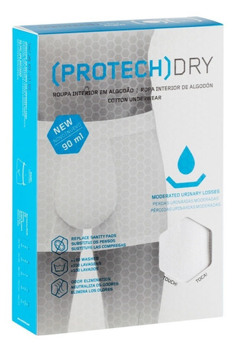 Ropa Interior Hombre Para Incontinencia Boxer Protech Dry