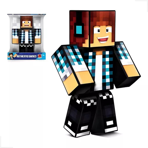 Boneco Authentic Gamer Streamers 25cm Articulado