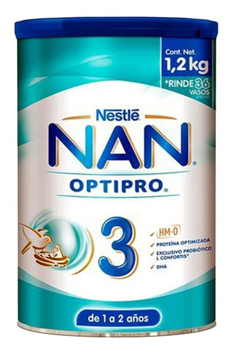 Fórmula Infantil Nestle Nan 3 Optipro 1.2kg