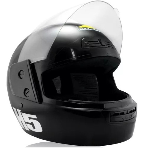 Casco Para Moto Integral Halcon H5 Negro Talle L Lote 2023 