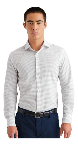 Camisa Hombre Crafted Slim Fit Blanco Dockers