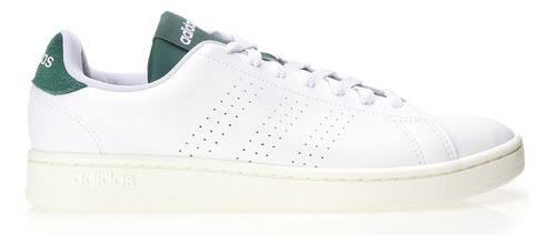 Zapatillas adidas Advantage color cloud white/cloud white/green - adulto 41 AR