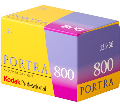 Rollo De Película Kodak Portra 800 35mm Vigente