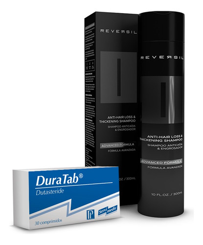 Duratab Dutasteride + Reversil® Shampoo | Pack Anti Caída