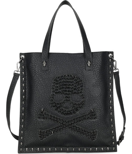 Bolso Con Forma De Calavera Para Mujer, De Gran Capacidad, G