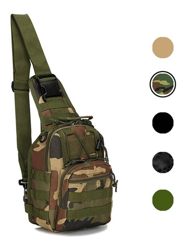 Bolso Cruzado Táctico Militar Pechera Uso Rudo Impermeable