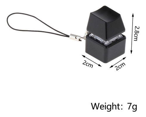 2 Testador De Interruptor De Chave De Teclado Preto Cor
