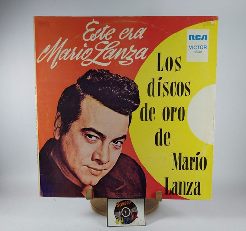 Lp Mario Lanza - Los Discos De Oro Sonero Colombia