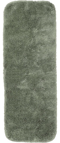 Alfombra De Baño Lavable Ultra Afelpada 56 X 152 Cm Helecho