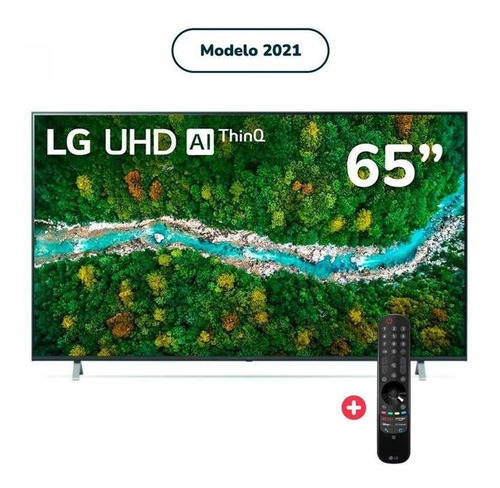 Imagen 2 de 5 de Televisor LG 65 Uhd 4k Smart Tv Bluetooth Webos 6.0 Año 2021