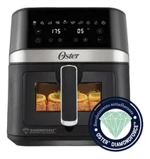 Oster Freidora de Aire Digital con Recubrimiento Oster DiamondForce, Ventana y Luz Interna 6L